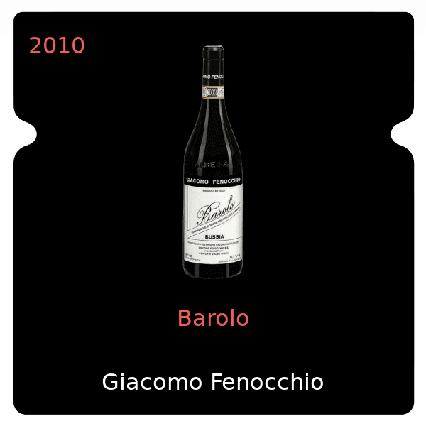 Giacomo Fenocchio Barolo 2010