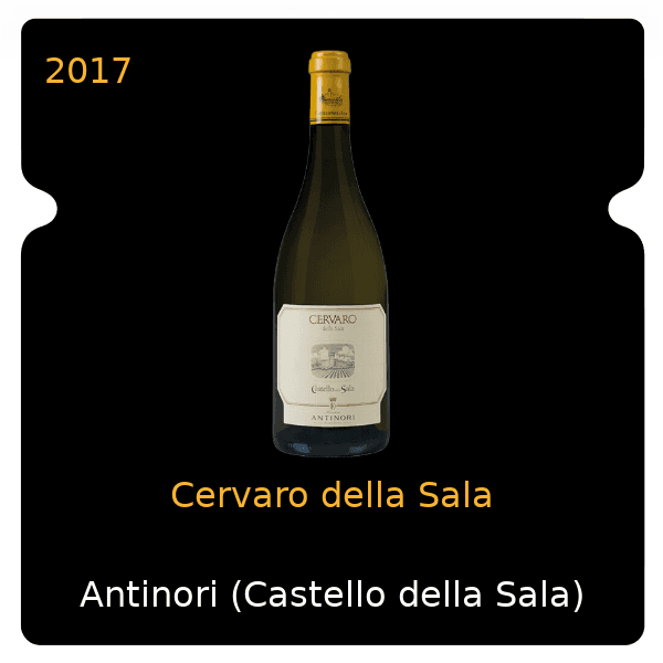 Antinori (Castello della Sala) Cervaro della Sala 2017