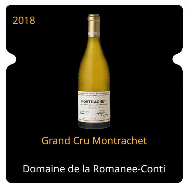 Romanee-Conti Grand Cru Montrachet 2018