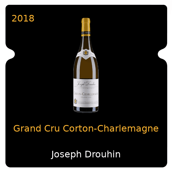 Joseph Drouhin Grand Cru Corton-Charlemagne 2018