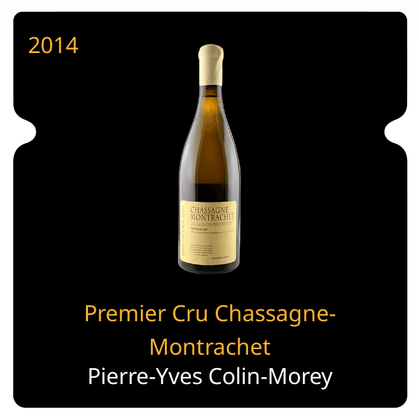 Pierre-Yves Colin-Morey Premier Cru Chassagne-Montrachet 2014