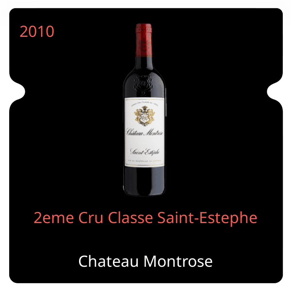 Montrose 2eme Cru Classe Saint-Estephe 2010