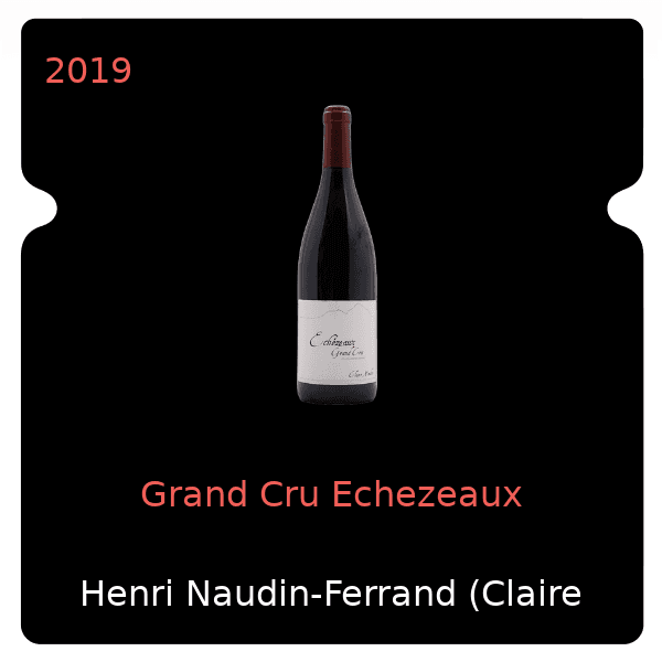 Henri Magnien Grand Cru Echezeaux 2019