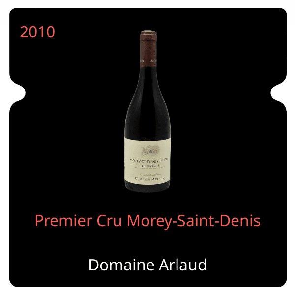 Arlaud Premier Cru Morey-Saint-Denis 2010
