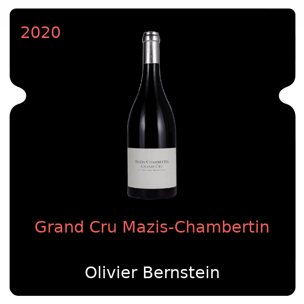 Olivier Bernstein Grand Cru Mazis-Chambertin 2020