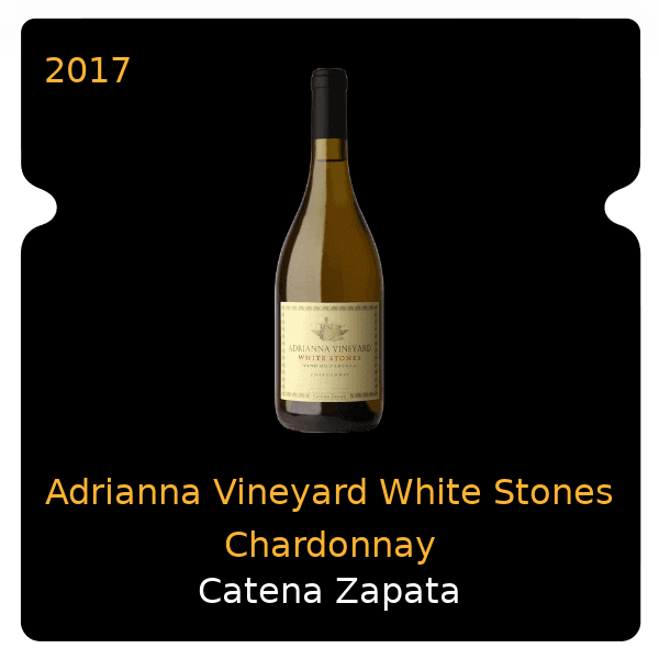 Zapata Adrianna Vineyard White Stones Chardonnay 2017