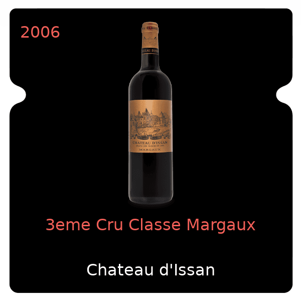 d'Issan 3eme Cru Classe Margaux 2006
