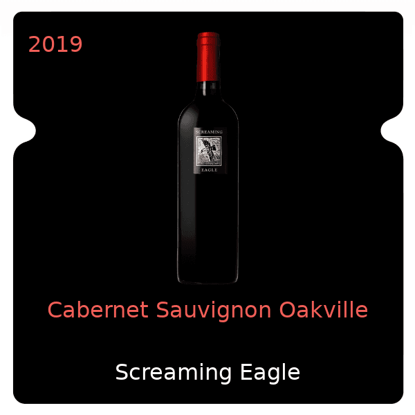 Screaming Eagle Cabernet Sauvignon Oakville 2019