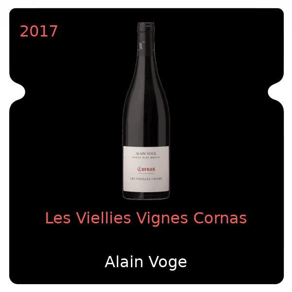 Alain Voge Les Viellies Vignes Cornas 2017