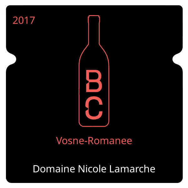 Nicole Lamarche Vosne-Romanee 2017