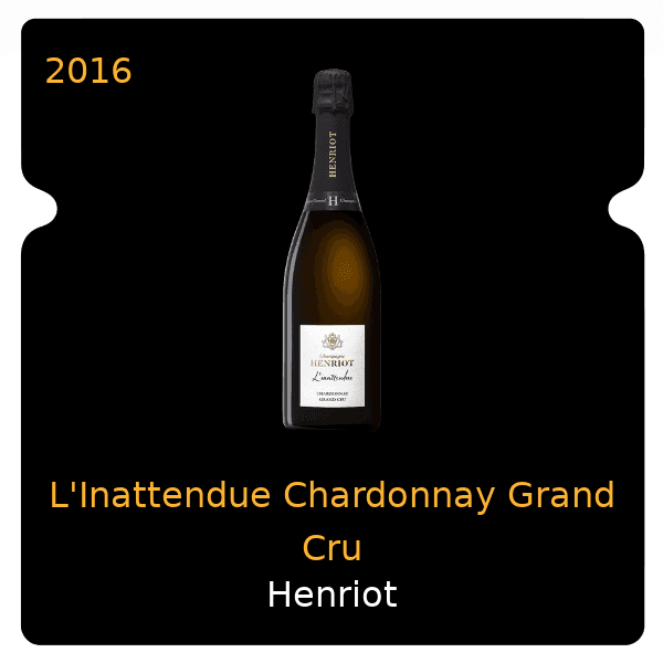 Henriot L'Inattendue Chardonnay Grand Cru 2016