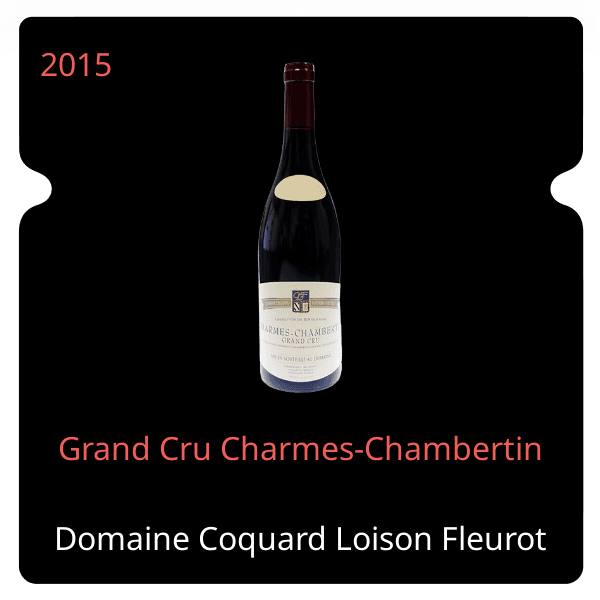 Coquard Loison Fleurot Grand Cru Charmes-Chambertin 2015