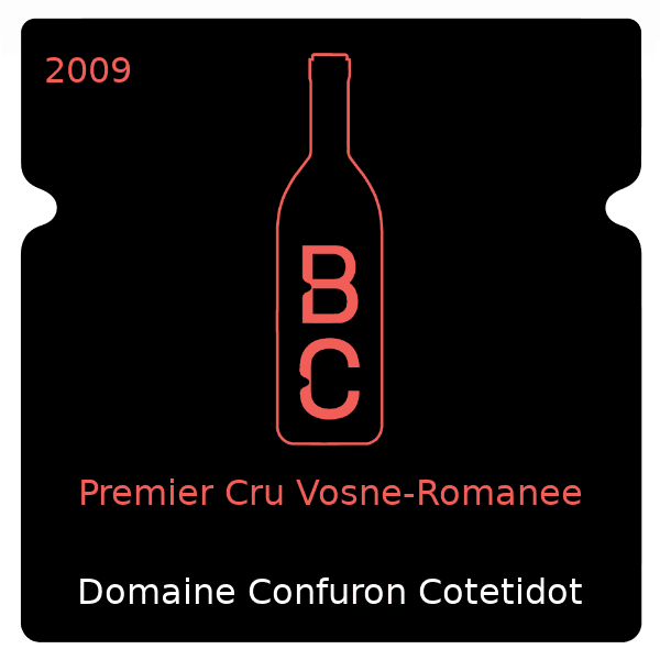Confuron Cotetidot Premier Cru Vosne-Romanee 2009