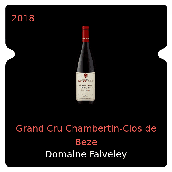 Faiveley Grand Cru Chambertin-Clos de Beze 2018