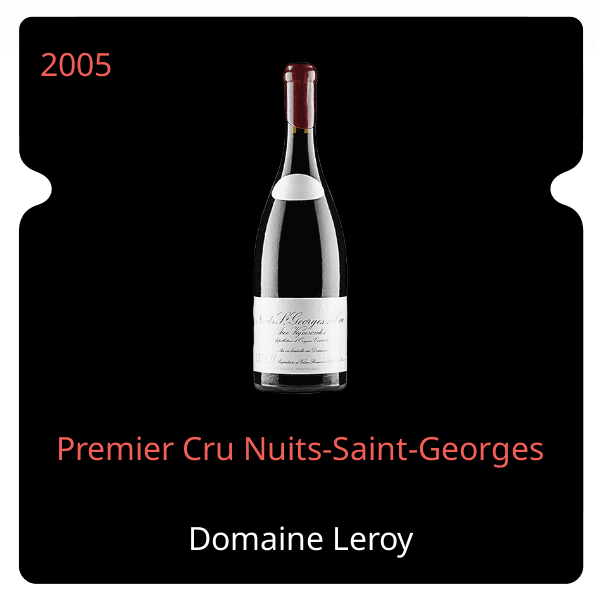 Leroy Premier Cru Nuits-Saint-Georges 2005