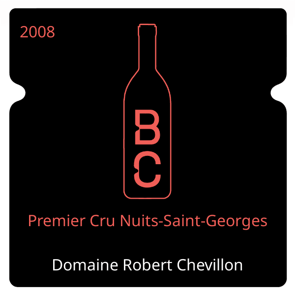 Robert Chevillon Premier Cru Nuits-Saint-Georges 2008