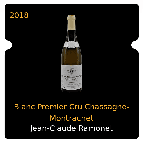 Jean-Claude Ramonet Blanc Premier Cru Chassagne-Montrachet 2018
