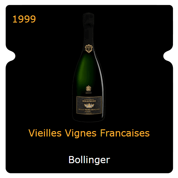 Bollinger Vieilles Vignes Francaises 1999