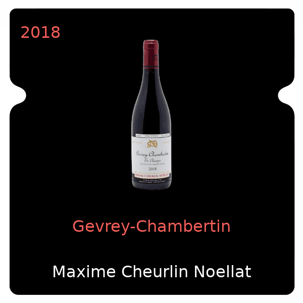 Maxime Cheurlin Noellat Gevrey-Chambertin 2018