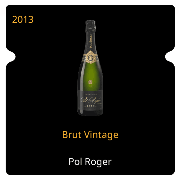 Pol Roger Brut Vintage 2013