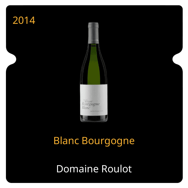 Roulot Blanc Bourgogne 2014