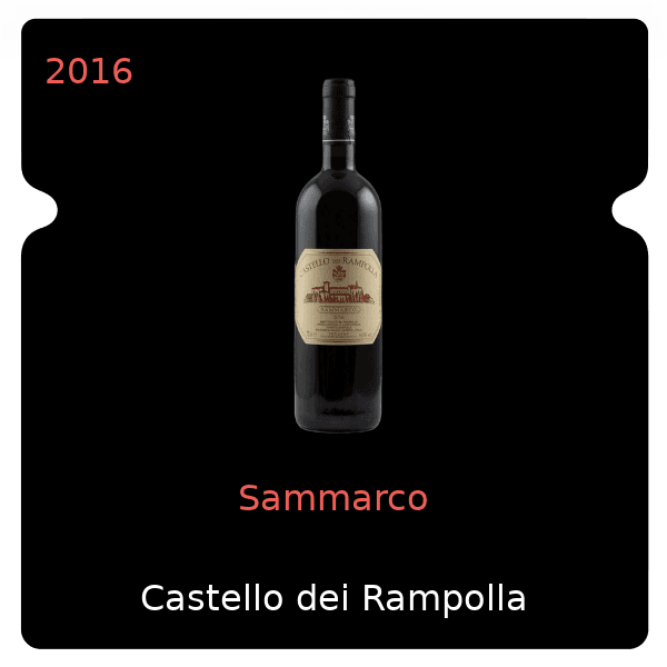 Rampolla Sammarco 2016