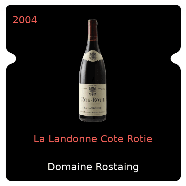 Rostaing La Landonne Cote Rotie 2004