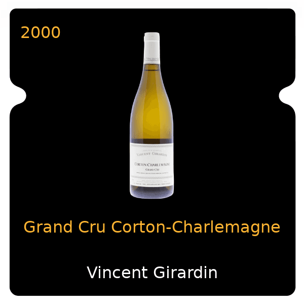 Vincent Girardin Grand Cru Corton-Charlemagne 2000