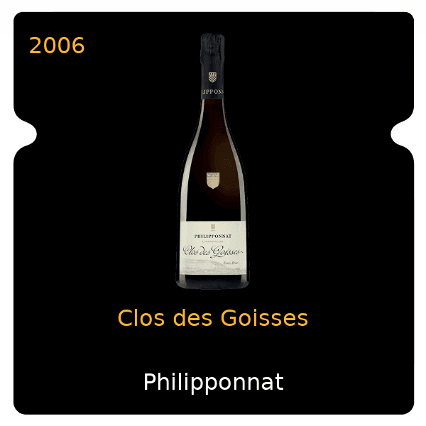 Philipponnat Clos des Goisses 2006