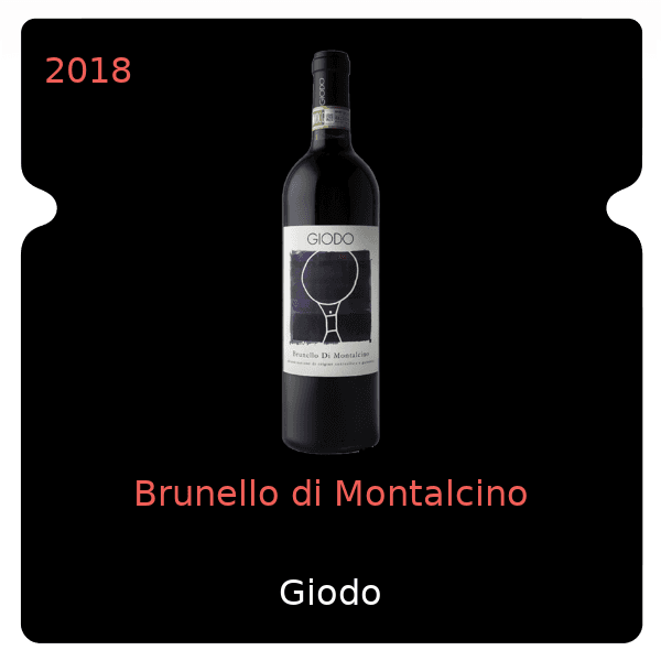 Giodo Brunello di Montalcino 2018