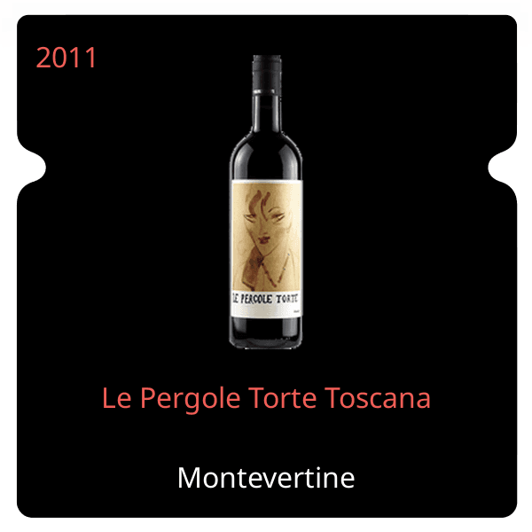 Montevertine Le Pergole Torte Toscana 2011