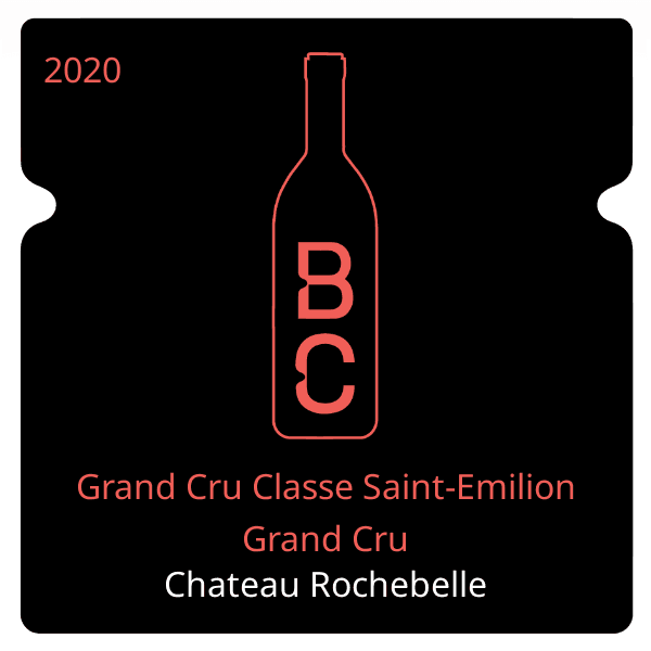 Rochebelle Grand Cru Classe Saint-Emilion Grand Cru 2020