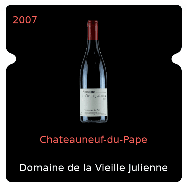 Vieille Julienne Chateauneuf-du-Pape 2007