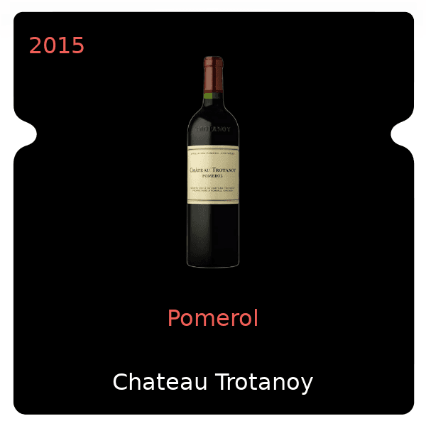 Trotanoy Pomerol 2015
