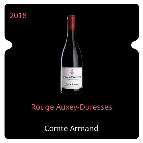 Comte Armand Rouge Auxey-Duresses 2018