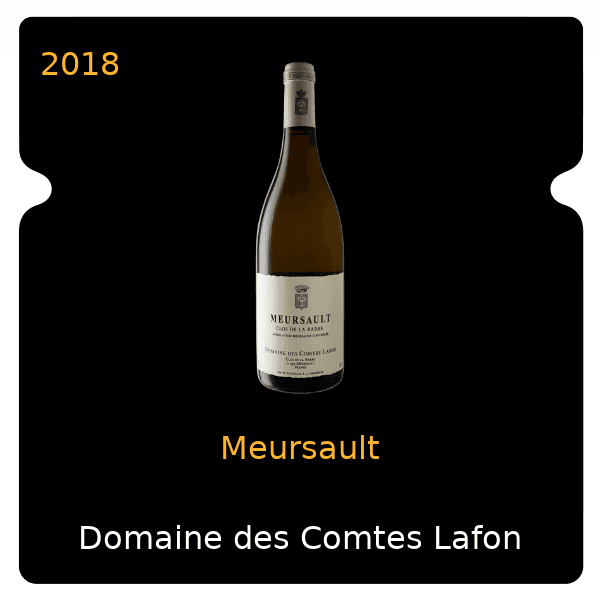Comtes Lafon Meursault 2018