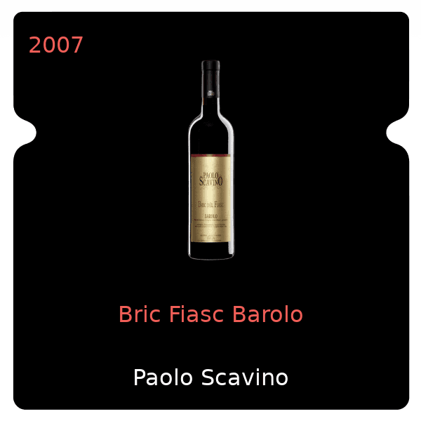 Paolo Scavino Bric Fiasc Barolo 2007