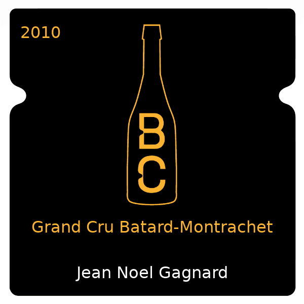 Jean-Marc Blain-Gagnard Grand Cru Batard-Montrachet 2010