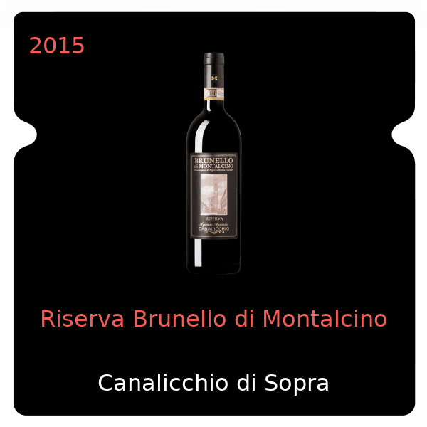 Canalicchio di Sopra Riserva Brunello di Montalcino 2015