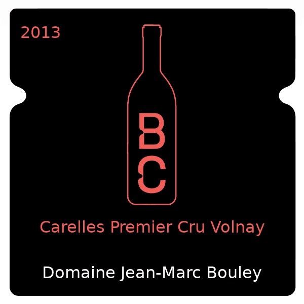 Jean-Marc Seleque Carelles Premier Cru Volnay 2013