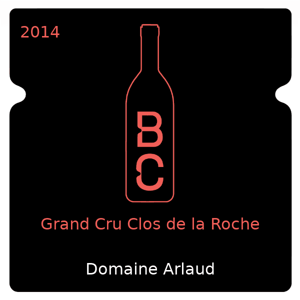 Arlaud Grand Cru Clos de la Roche 2014