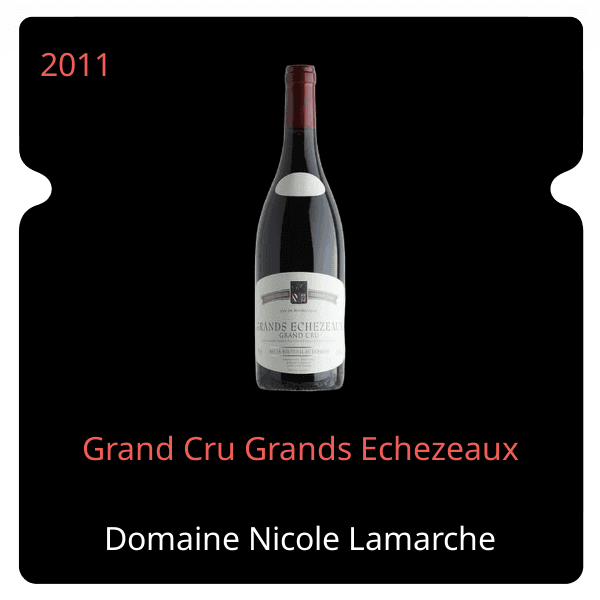Nicole Lamarche Grand Cru Grands Echezeaux 2011