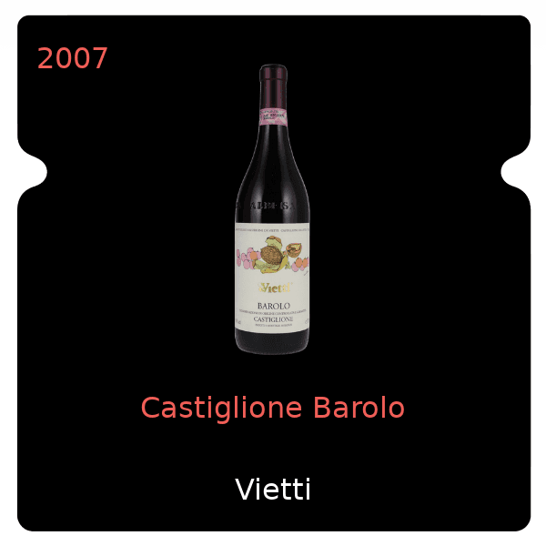 Vietti Castiglione Barolo 2007