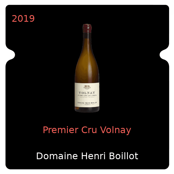 Henri Boillot Premier Cru Volnay 2019