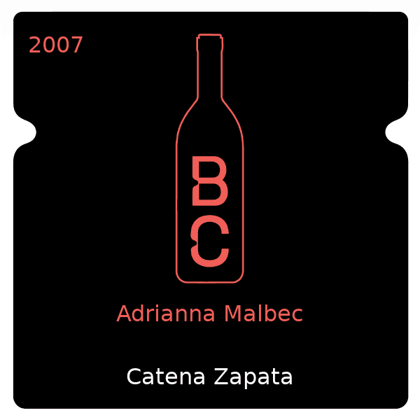 Zapata Adrianna Malbec 2007