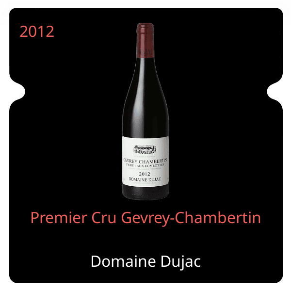Dujac Premier Cru Gevrey-Chambertin 2012