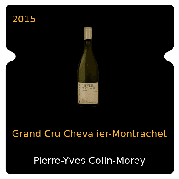 Pierre-Yves Colin-Morey Grand Cru Chevalier-Montrachet 2015