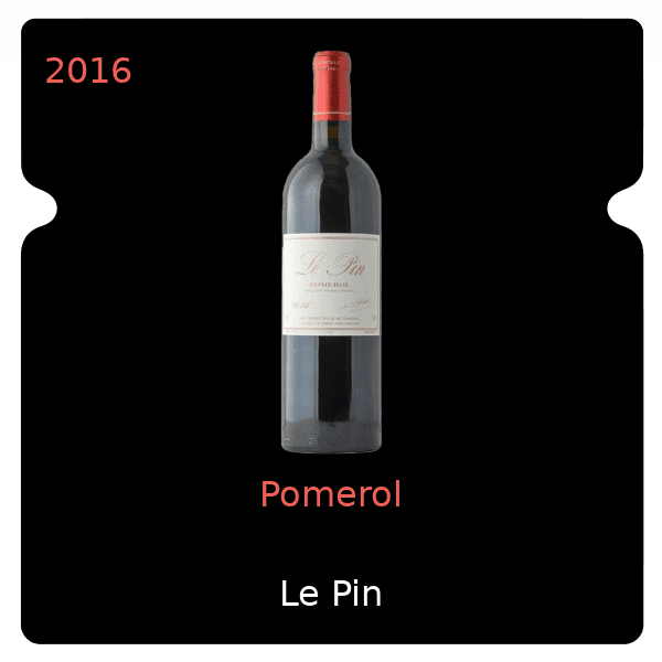 Pin Pomerol 2016