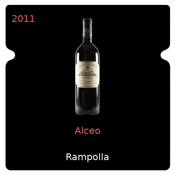 Rampolla Alceo 2011
