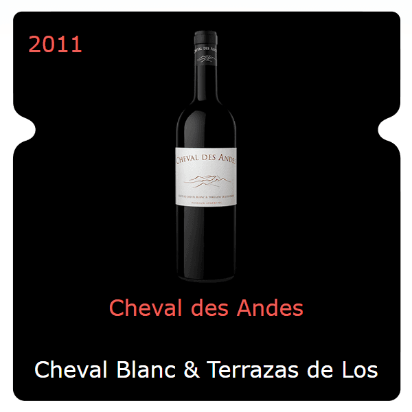 Cheval Blanc & Terrazas de Los Andes Cheval des Andes 2011